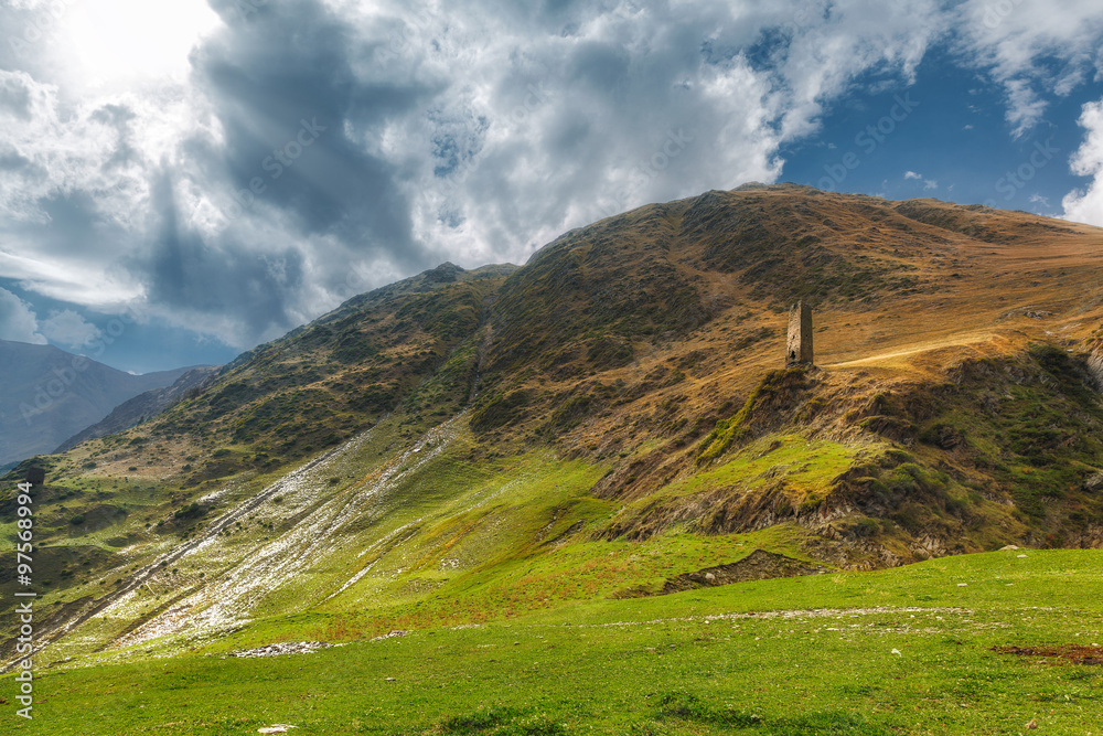 Khevsureti mountains Georgia