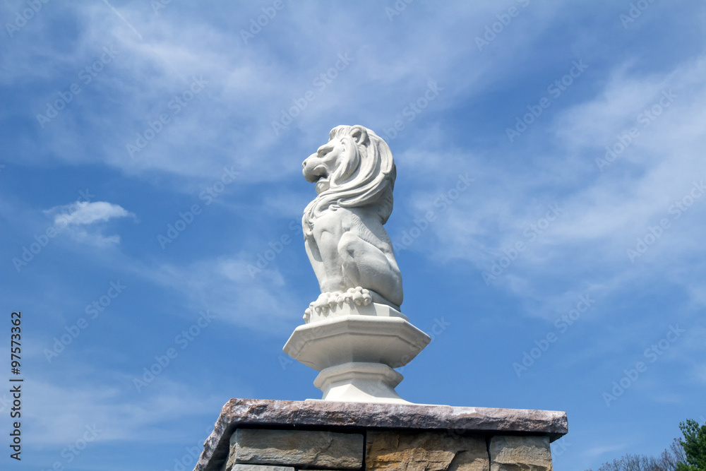 Obraz premium Lion Statue
