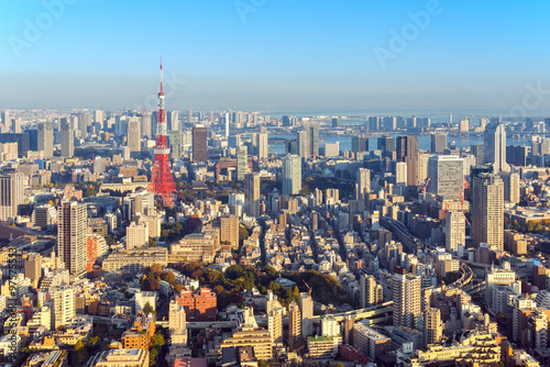 Tokyo city skyline #97575553