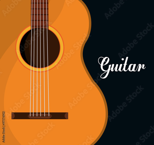Music guitar instrument