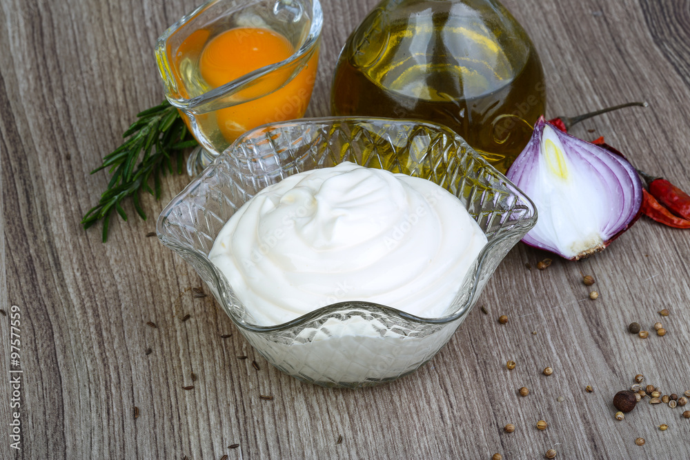 Mayonnaise sauce Mayonnaise sauce