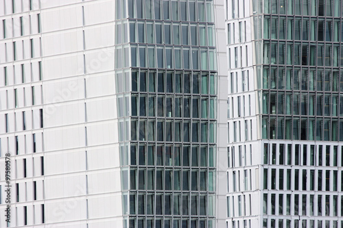 facade, Office, glass, Building, frankfurt