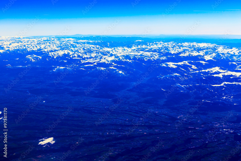 Rocky Mountain Aerial View