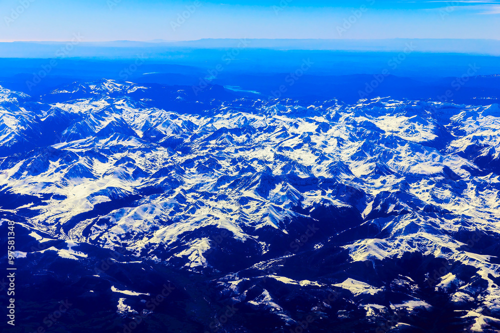 Rocky Mountain Aerial View