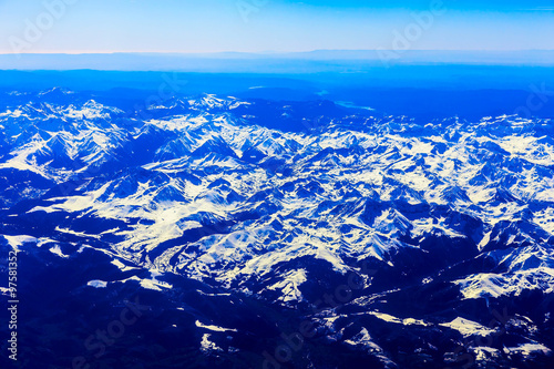 Rocky Mountain Aerial View