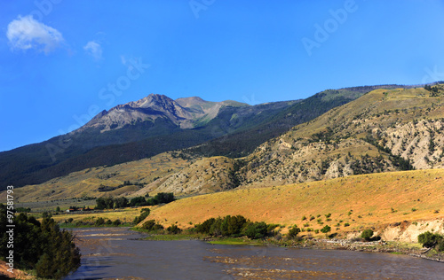 Along the Yellowstone River