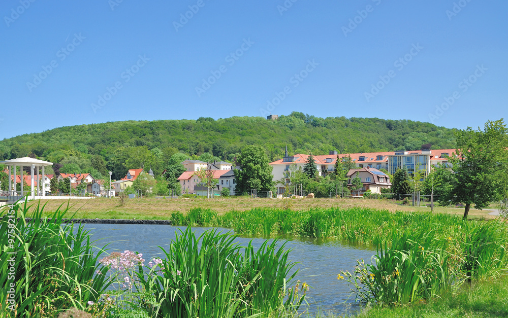 Stadtpark im Kurort Bad Liebenstein im Thüringer Wald,Thüringen,Deutschland Stadtpark im Kurort Bad Liebenstein im Thüringer Wald,Thüringen,Deutschland