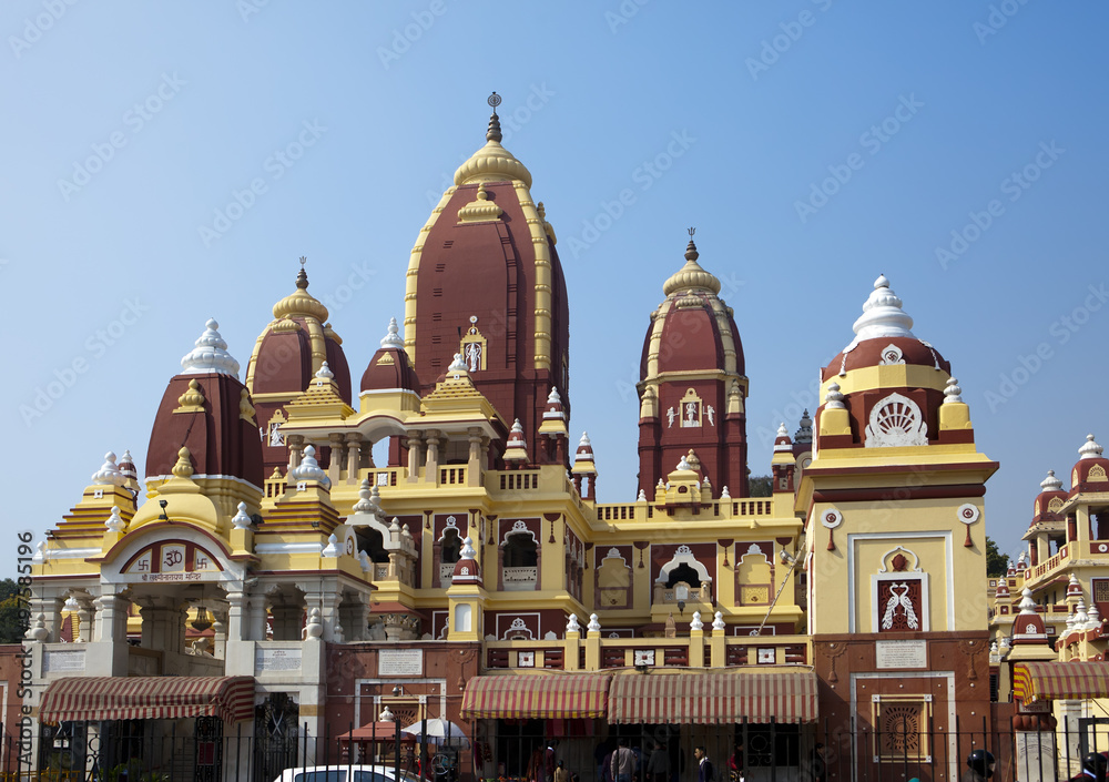 Laxmi Narayan temple, New Delhi, India..