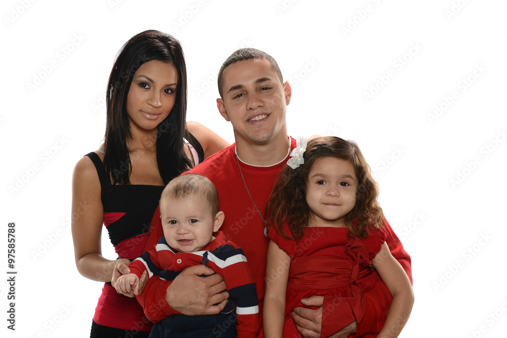 Portrait of Hispanic Family Portrait of Hispanic Family