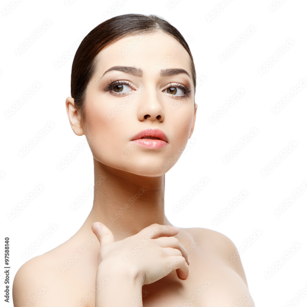 Beautiful Woman with Clean Fresh Skin Beautiful Woman with Clean Fresh Skin
