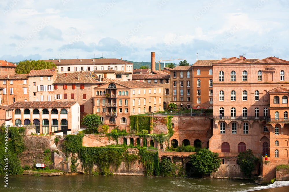 Cityscape of Albi, France Cityscape of Albi, France