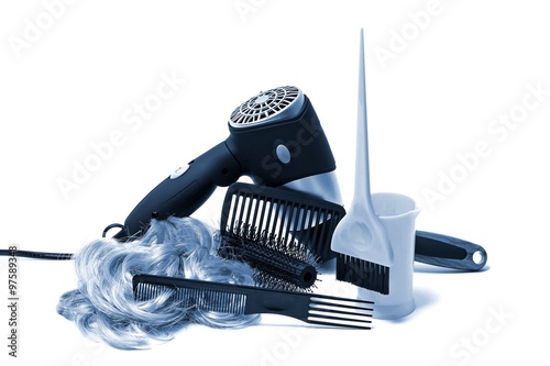 Obraz na płótnie La coiffure w salonie