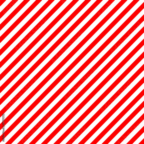 Diagonal stripe red-white pattern vector