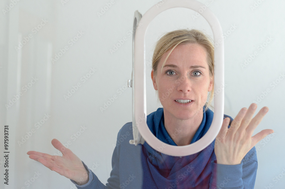 Handsup Throws Frustration