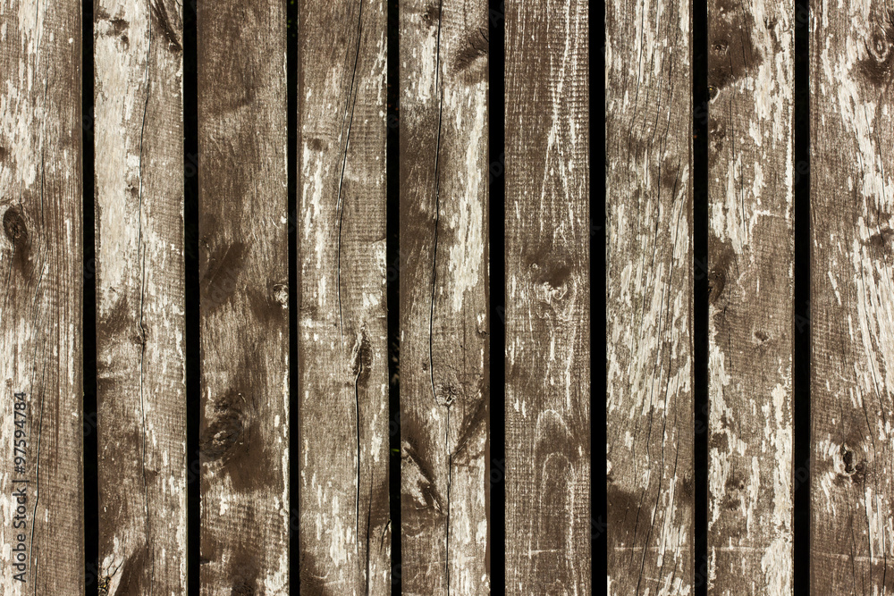Fototapeta premium Grunge old wooden surface texture.