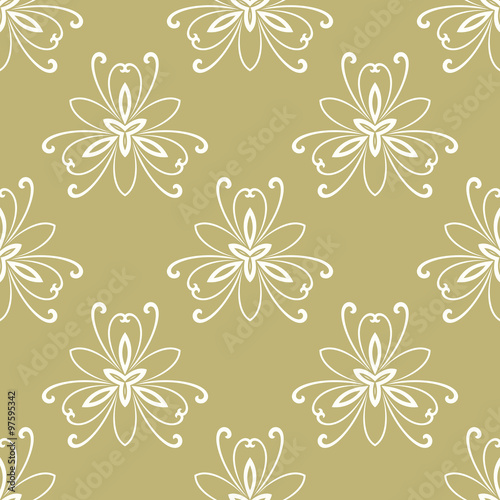 Floral Fine Seamless Pattern