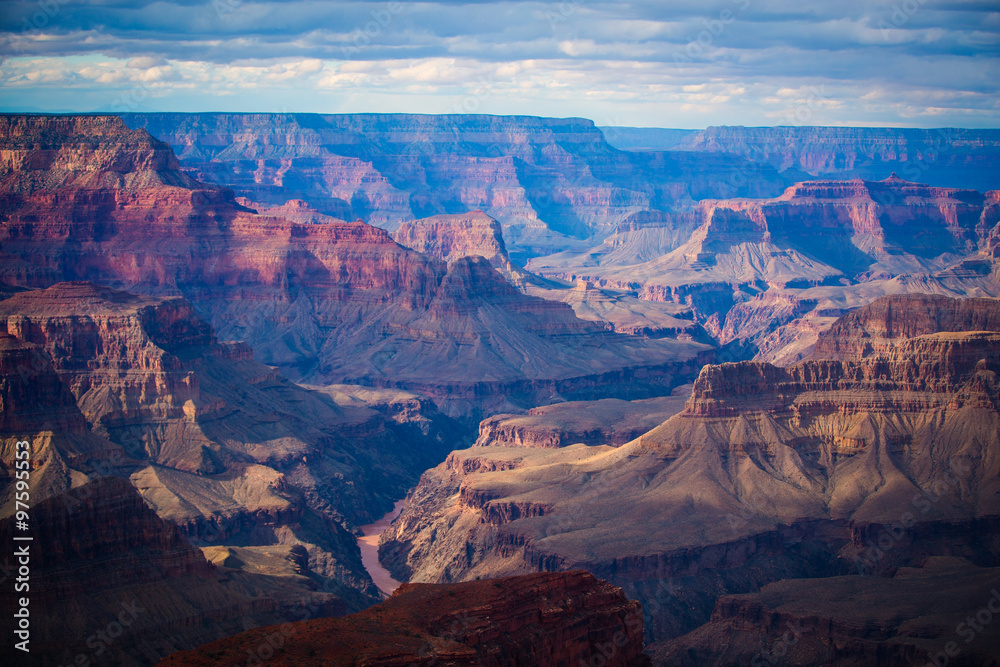 famous view of Grand Canyon , Arizona famous view of Grand Canyon , Arizona