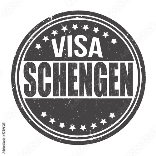 Schengen visa stamp