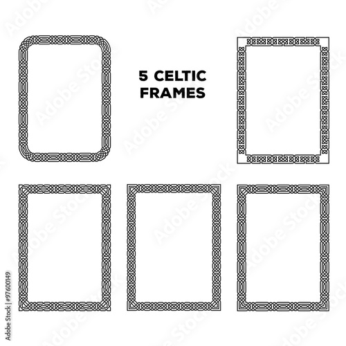 Round Celtic Frames