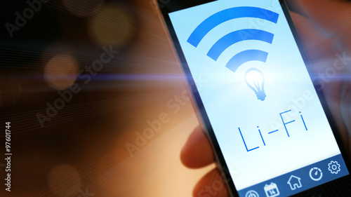 Li-Fi High Speed Wireless connection photo