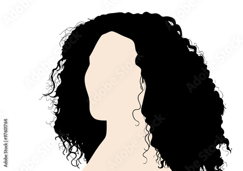 Woman Head Silhouette