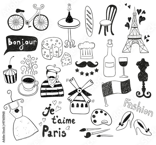 Paris doodles