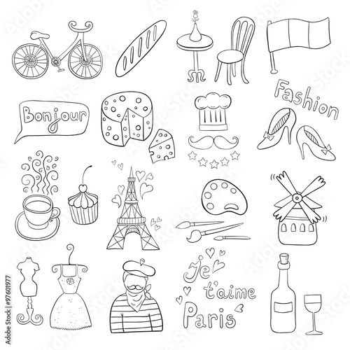 Paris doodles