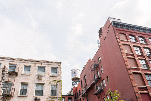 top of buildings of soho district in manhattan new york city