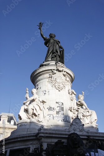 Statue de la R  publique    Paris