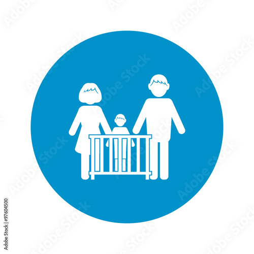 kin icon on white background