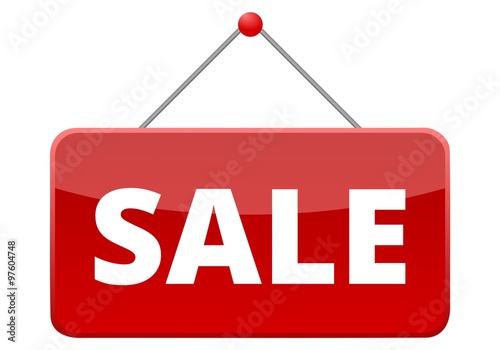 Sale red sign