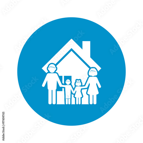 house icon on white background