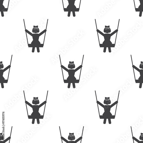 swing icon on white background