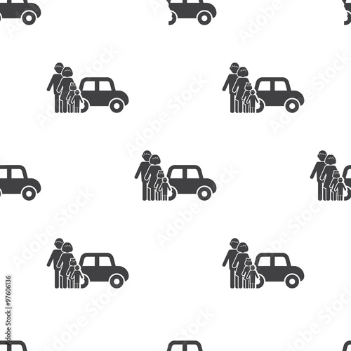 car icon on white background