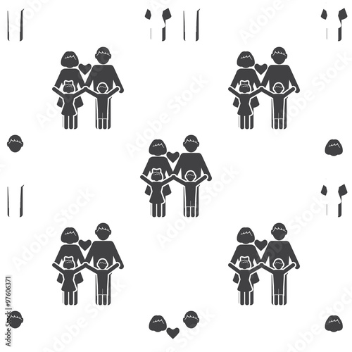 heart icon on white background