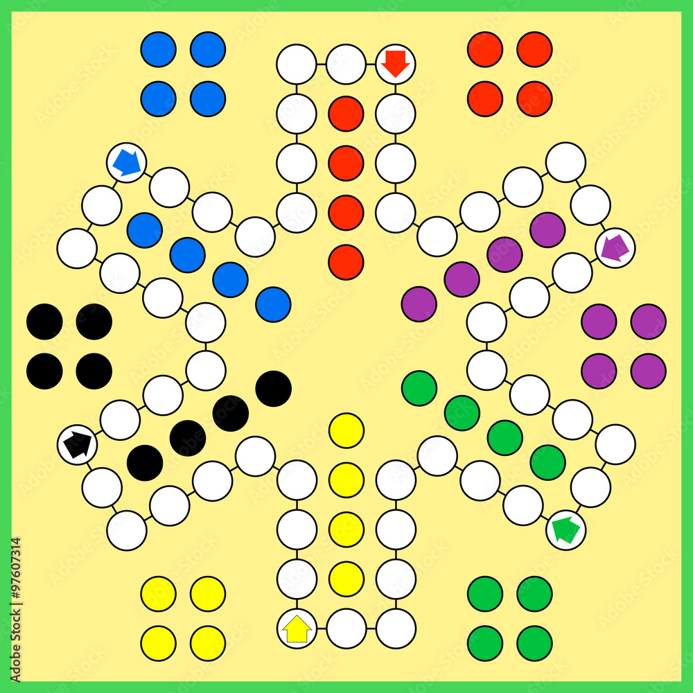 Ludo board game