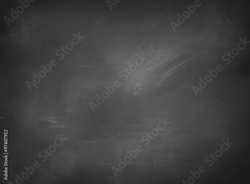 Chalk marks on blank blackboard chalkboard background