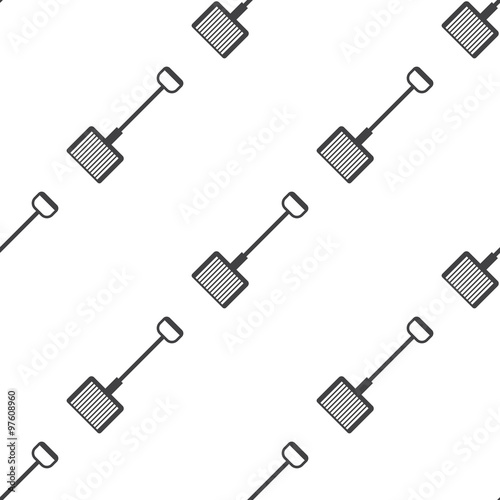 rake icon on white background