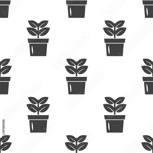 sprout icon on white background
