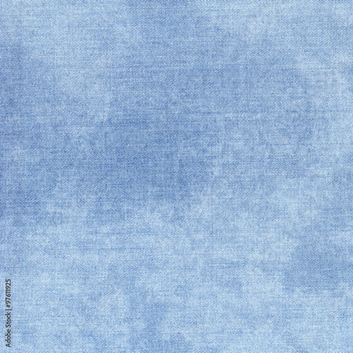 Textile Texture. Light Blue Creative Close-up Denim Surface
