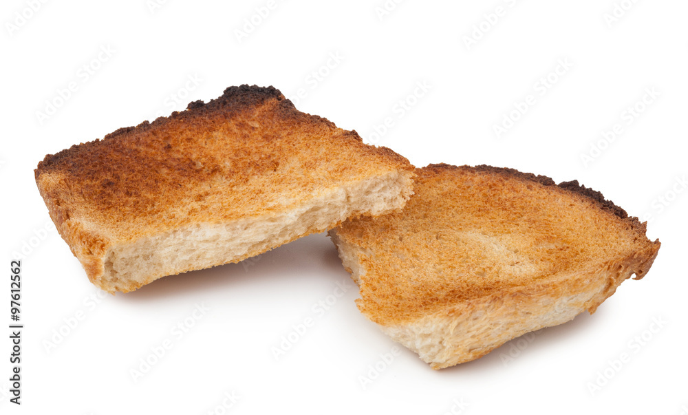 Broken toast bread Broken toast bread