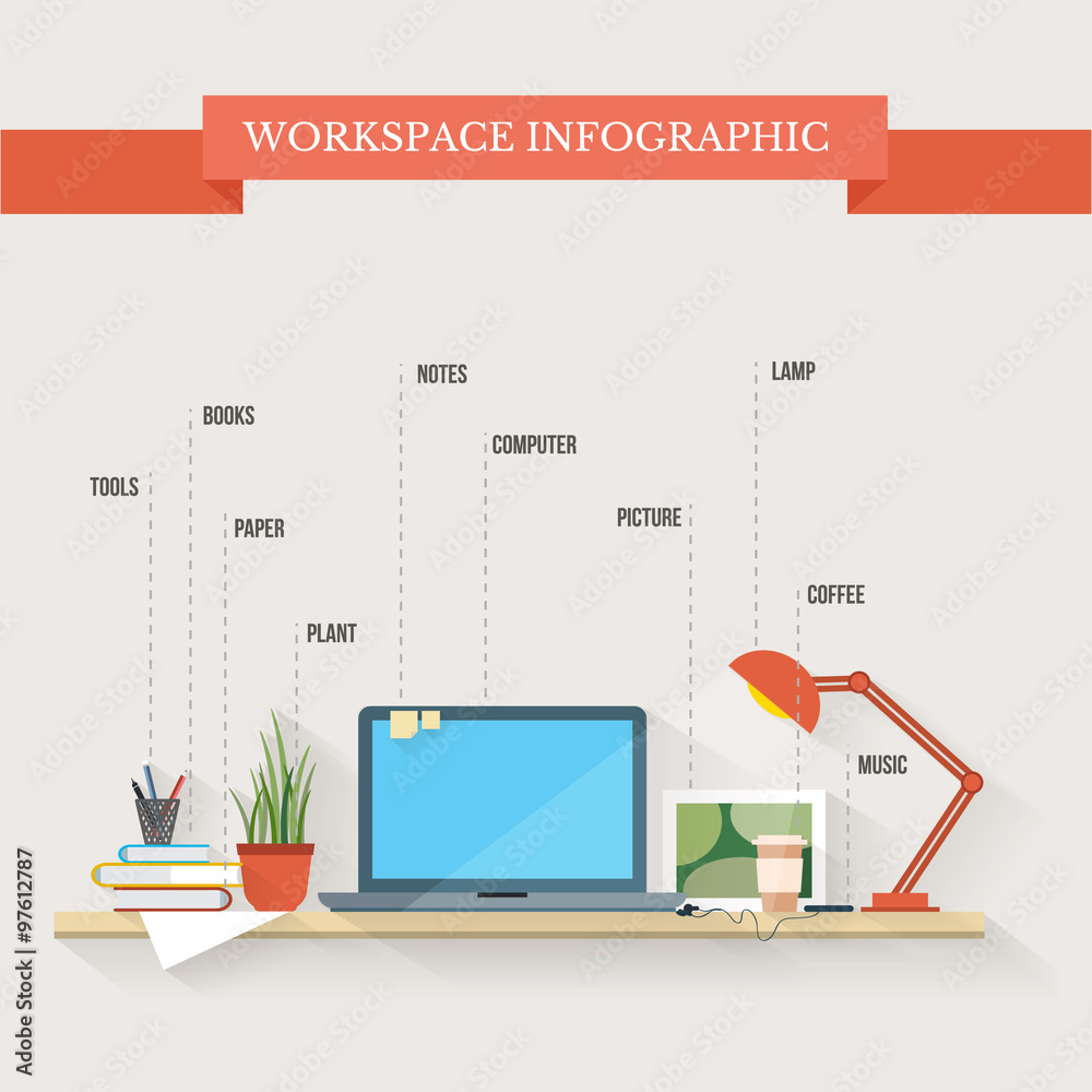 Business and home workplace Business and home workplace