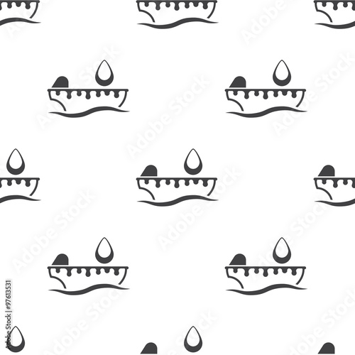 barge  icon on white background