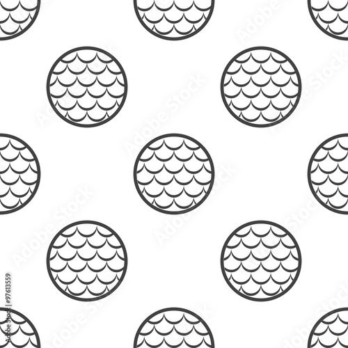 fish scales icon on white background
