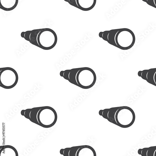 spyglass icon on white background