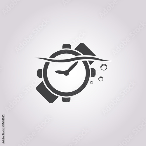 sea watches icon on white background