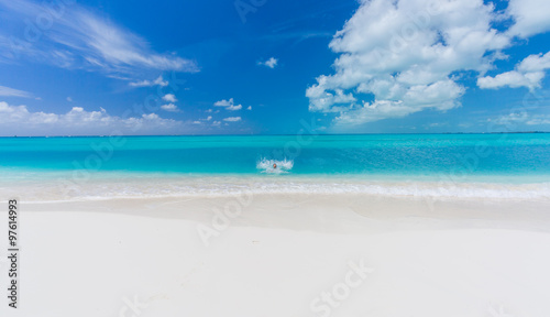 Tropical beach background 