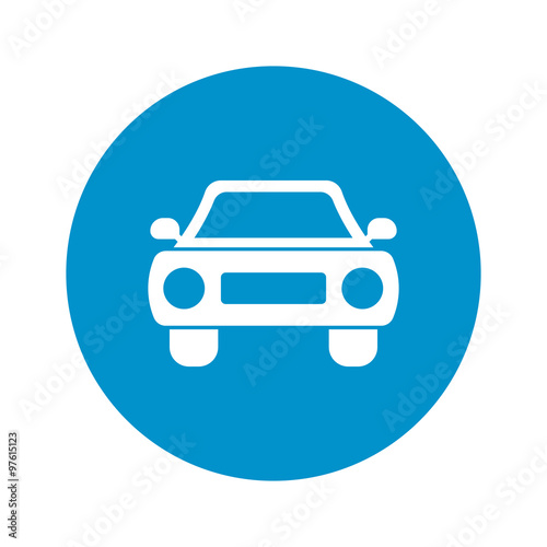 car icon on white background