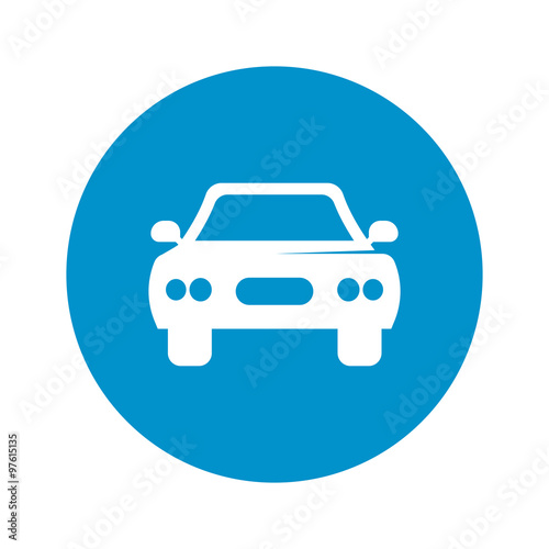 car icon on white background
