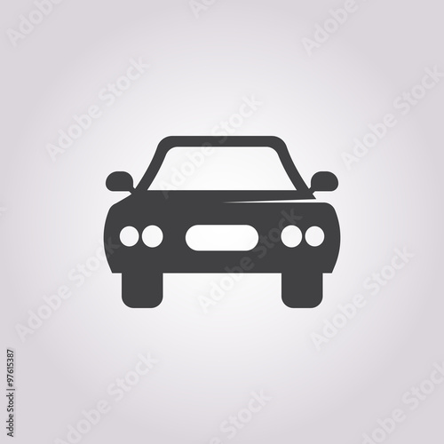 car icon on white background